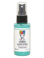 Dina Wakley - Media Gloss Spray, Turquoise, 56ml