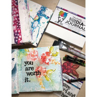 Dina Wakley Media - White Journal, 6