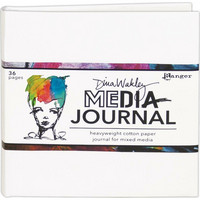 Dina Wakley Media - White Journal, 6