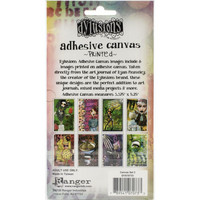 Dyan Reaveley's Dylusions - Adhesive Canvas Set #3, 8 kuvaa