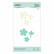 Spellbinders - Glimmer Hot Foil Plate & Die Set, Glimmering Layered Flowers