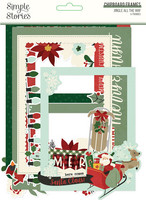 Simple Stories - Jingle All The Way, Chipboard Frames