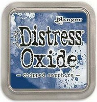 Tim Holtz - Distress Oxide Ink, Leimamustetyyny, Chipped Sapphire
