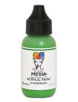 Dina Wakley Media - Acrylic Paint, Evergreen, 29ml