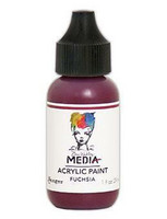 Dina Wakley Media - Acrylic Paint, Fuchsia, 29ml