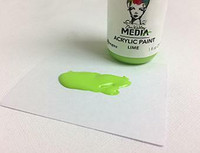 Dina Wakley Media - Acrylic Paint, Lime, 29ml