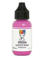 Dina Wakley Media - Acrylic Paint, Magenta, 29ml