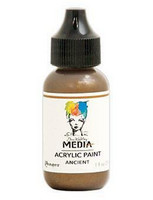 Dina Wakley Media - Metallic Acrylic Paint, Ancient, 29ml