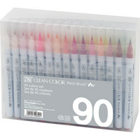 ZIG Clean Color Real Brush-setti, 90kpl