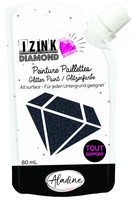 Aladine - IZINK Diamond, Black, Kimallemaali, 80ml