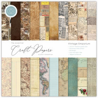 Craft Consortium - Essential Craft Papers, Vintage Emporium, 6