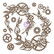 Prima Marketing - Finnabair Decorative Chipboard, Steampunk Wreath