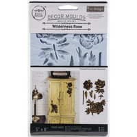 Prima Marketing - Decor Mould, Wilderness Rose, Silikonimuotti