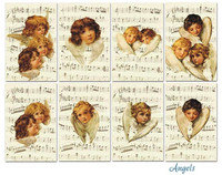 Decorer - Angels, Korttikuvia, 24 osaa