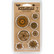 Prima Marketing - Mechanicals Metal Embellishments, Rustic Gears, 7 osaa