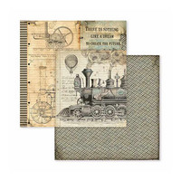 Stamperia - Voyages Fantastiques, Paper Pack 8