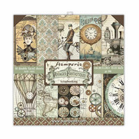 Stamperia - Voyages Fantastiques, Paper Pack 8