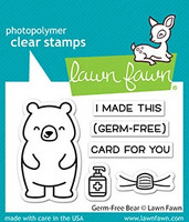 Lawn Fawn - Germ-free Bear, Leimasetti