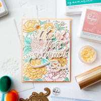 Pinkfresh Studio - Flower Garden, Kerrossapluunasetti