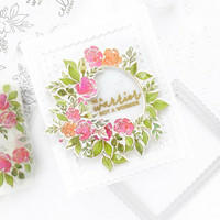 Pinkfresh Studio - English Garden, Leimasetti