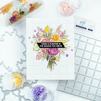 Pinkfresh Studio - Joyful Bouquet, Leimasetti