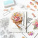 Pinkfresh Studio - Joyful Bouquet, Leimasetti