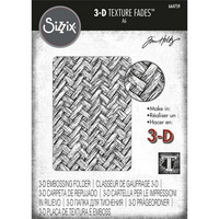 Sizzix - 3D Textured Impressions By Tim Holtz, Kohokuviointitasku, Intertwine