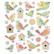 Sticker King - Glitter Birds, Tarra-arkki