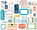 Carta Bella - Craft & Create, Frames & Tags, Leikekuvia, 33 kpl