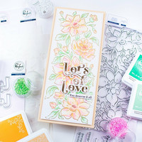 Pinkfresh Studio - Heartfelt Thanks, Leimasetti