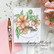 Pinkfresh Studio - It's A New Day Floral Layering, Kerrossapluunasetti