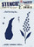PaperArtsy - Stencil 058, Sapluuna