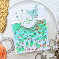 Pinkfresh Studio - Sweet Bloom, Hot Foil Plate