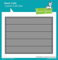 Lawn Fawn - Simple Stripes: Landscape, Stanssi