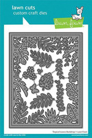 Lawn Fawn - Tropical Leaves Backdrop, Stanssisetti