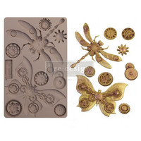 Prima Marketing - Decor Mould, Mechanical Insectica, Silikonimuotti