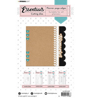 Studio Light - Cutting Die Borders page Planner Essentials nr.07, Stanssisetti