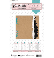 Studio Light - Cutting Die Borders page Planner Essentials nr.05, Stanssisetti