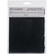 49 and Market - Foundations Jagged Quarter Flip Folio, Black
