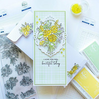 Pinkfresh Studio - Joyful Bouquet, Kerrossapluunasetti