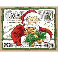Stampendous - Santas Teddy, Leima