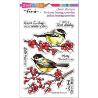 Stampendous - Chickadee Holiday, Leimasetti
