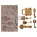 Prima Marketing - Decor Mould, Mechanical Lock & Keys, Silikonimuotti