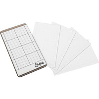 Sizzix - Sticky Grid, Liima-arkki stanssikuvioille, 67mm x 115mm, 5kpl