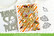 Lawn Fawn - Peppermint Stripes Backdrop, Stanssi