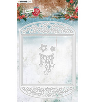 Studio Light - Sending Joy nr.54, Stanssisetti, Card Shape