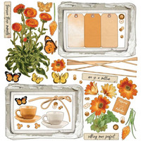 49 And Market - Vintage Artistry In Mango, Collection Pack 12