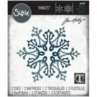  Sizzix - Thinlits Dies By Tim Holtz, Stanssisetti, Stunning Snowflake 