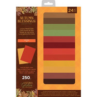 Crafter's Companion - Autumn Blessings, Luxury Mixed Card Pad A4, Paperikko