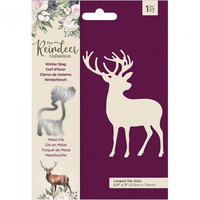 Crafter`s Companion - The Reindeer Collection, Stanssi, Winter Stag 